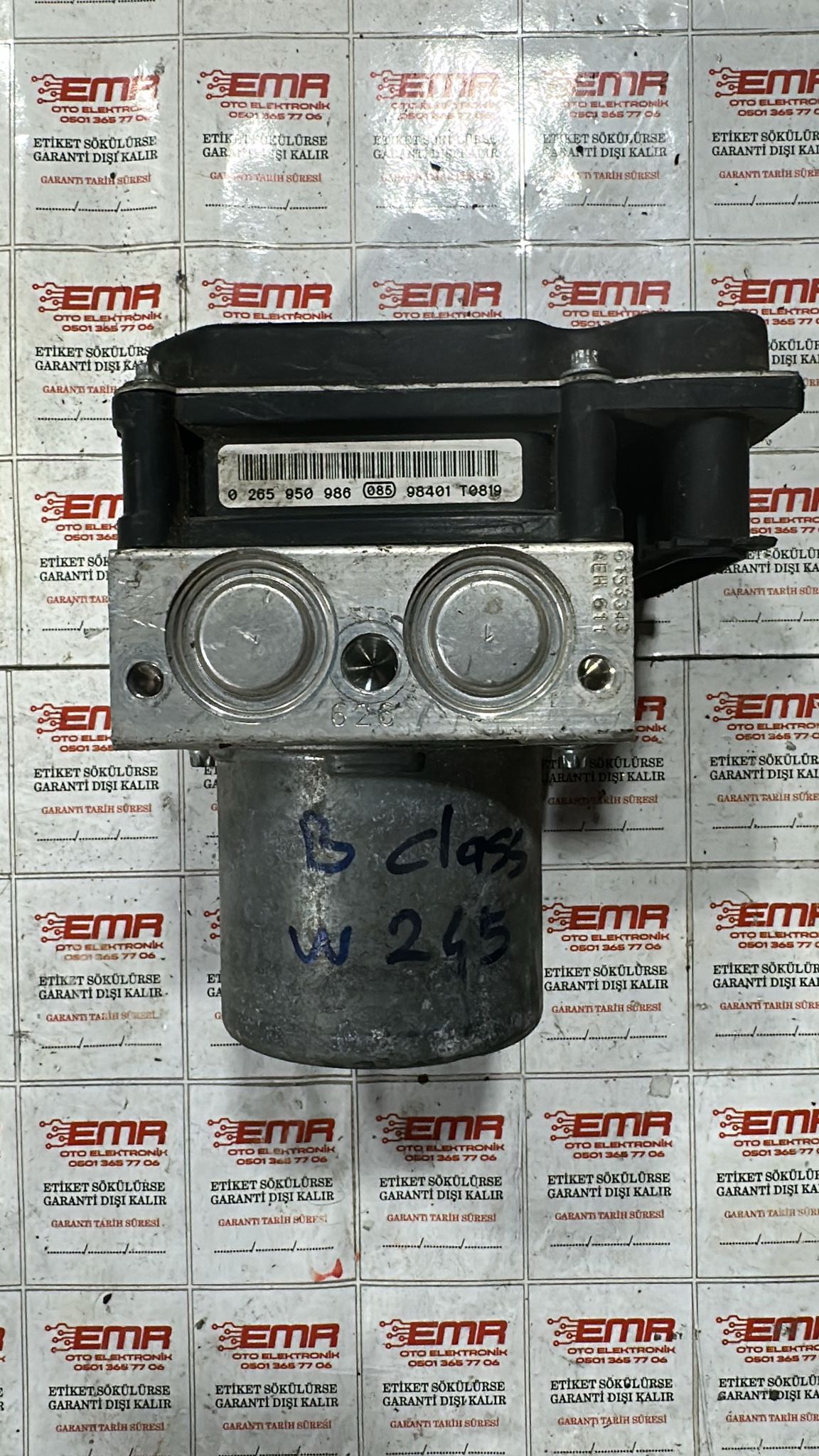 MERCEDES W245 A KASA B KASA ABS BEYNİ